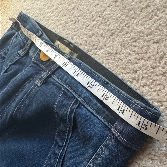 DEMOCRACY Jeans Ab Technology High Waist Flare Leg Dark Wash size 8 - Picture 13 of 14